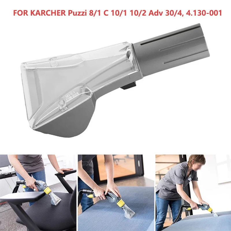 For Karcher Puzzi Vacuum Cleaner Swivel Head Floor Nozzle Transparent Sofa Carpet Cleaner Nozzles Vacuum Cleaner Parts