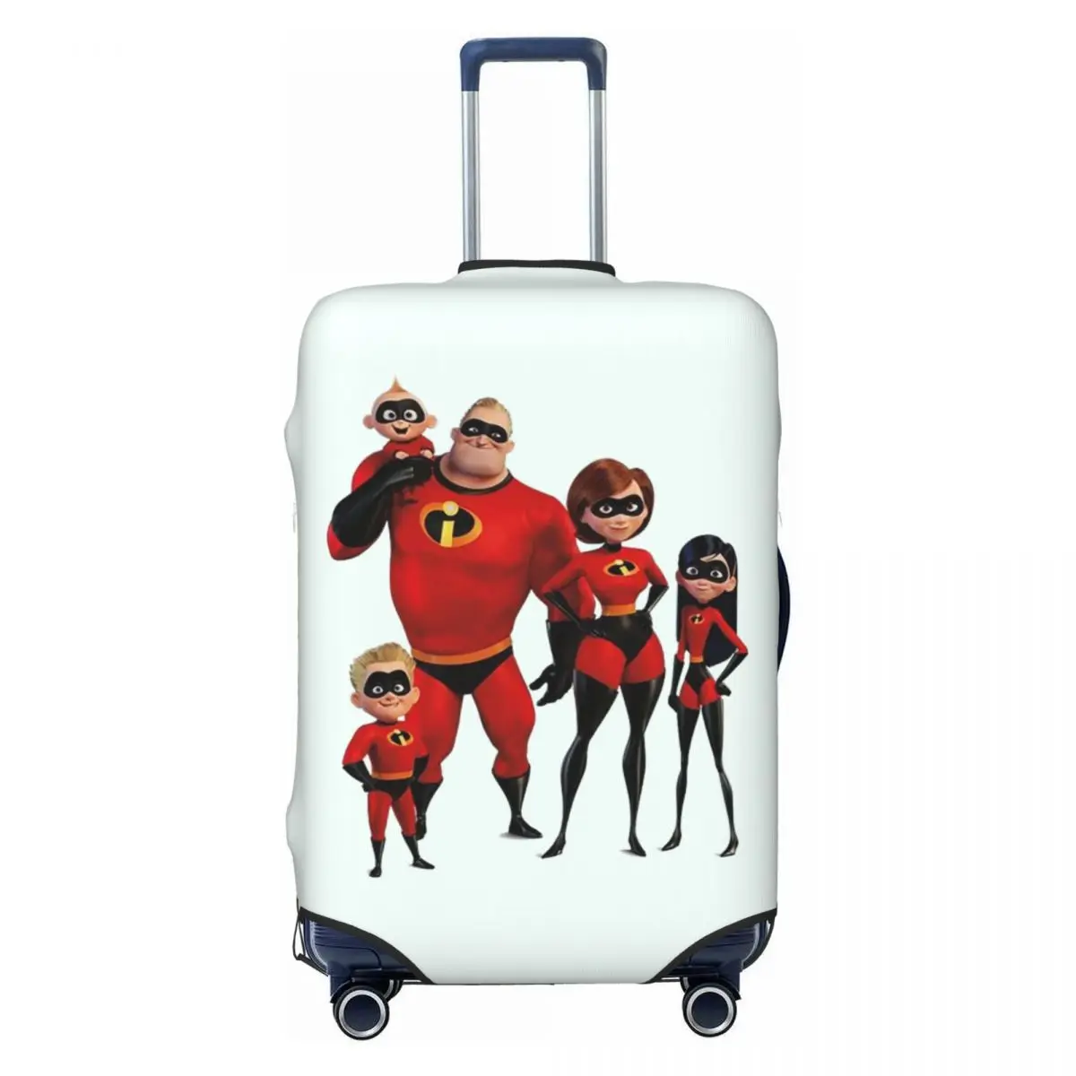 

Custom Fashion The Anime Incredibles Movie Luggage Cover Protector Dust Proof Travel Suitcase Covers