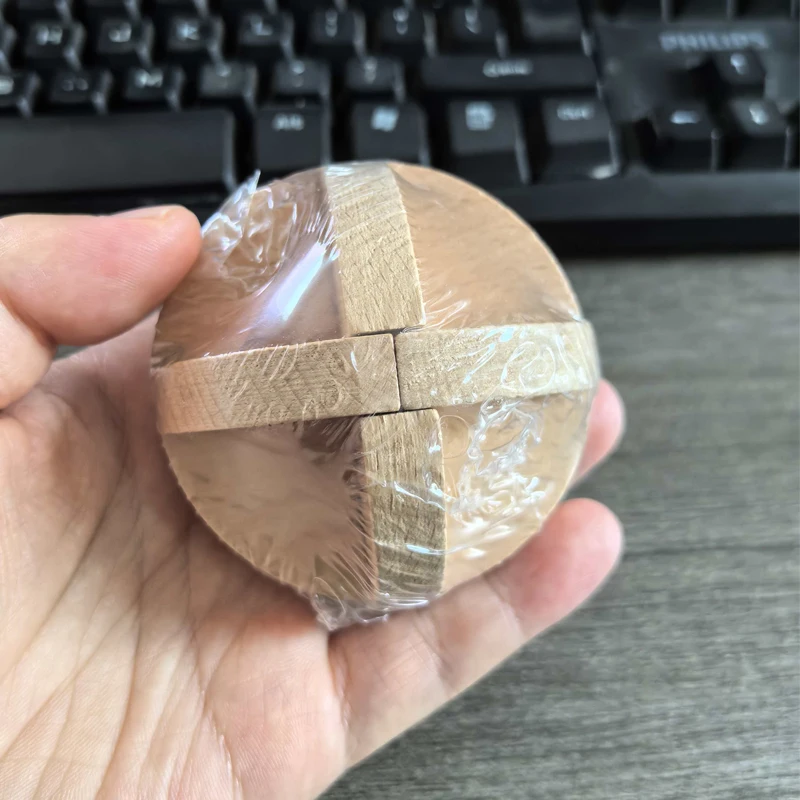 ألغاز دعابة الدماغ الخشبية الكلاسيكية من لو بان للبالغين والأطفال، ألعاب سهلة اختبار الذكاء، أفكار هدايا تعليمية وممتعة