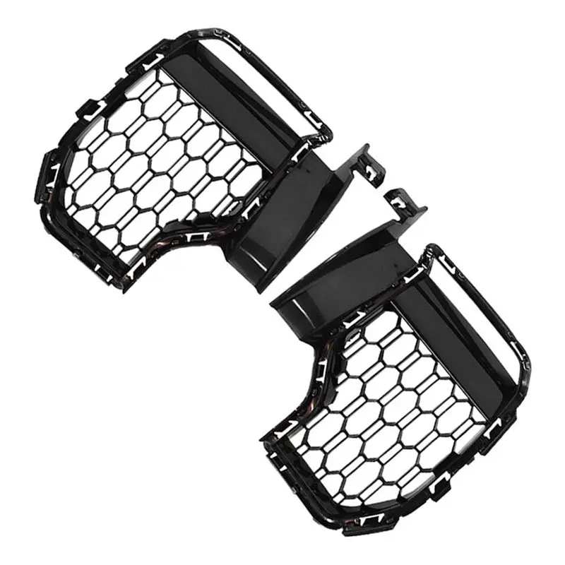 YANA50I Left Side Front Bumper Open Grille Cover For BMW G05 X5 M Sport 2018-2022 Fog Lamp Lights Grille Frame 51118069209