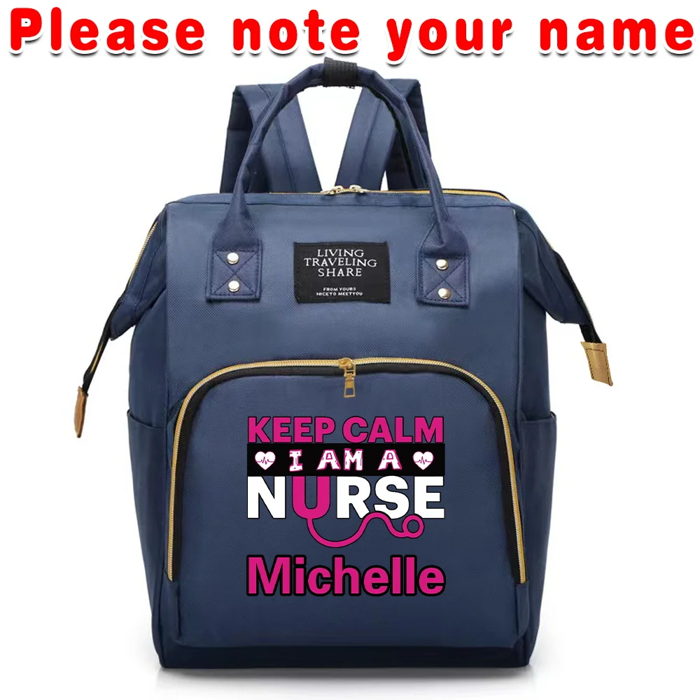 

Портативный рюкзак большой емкости. Многофункциональная сумка для ухода за подгузниками для ежедневных путешествий.