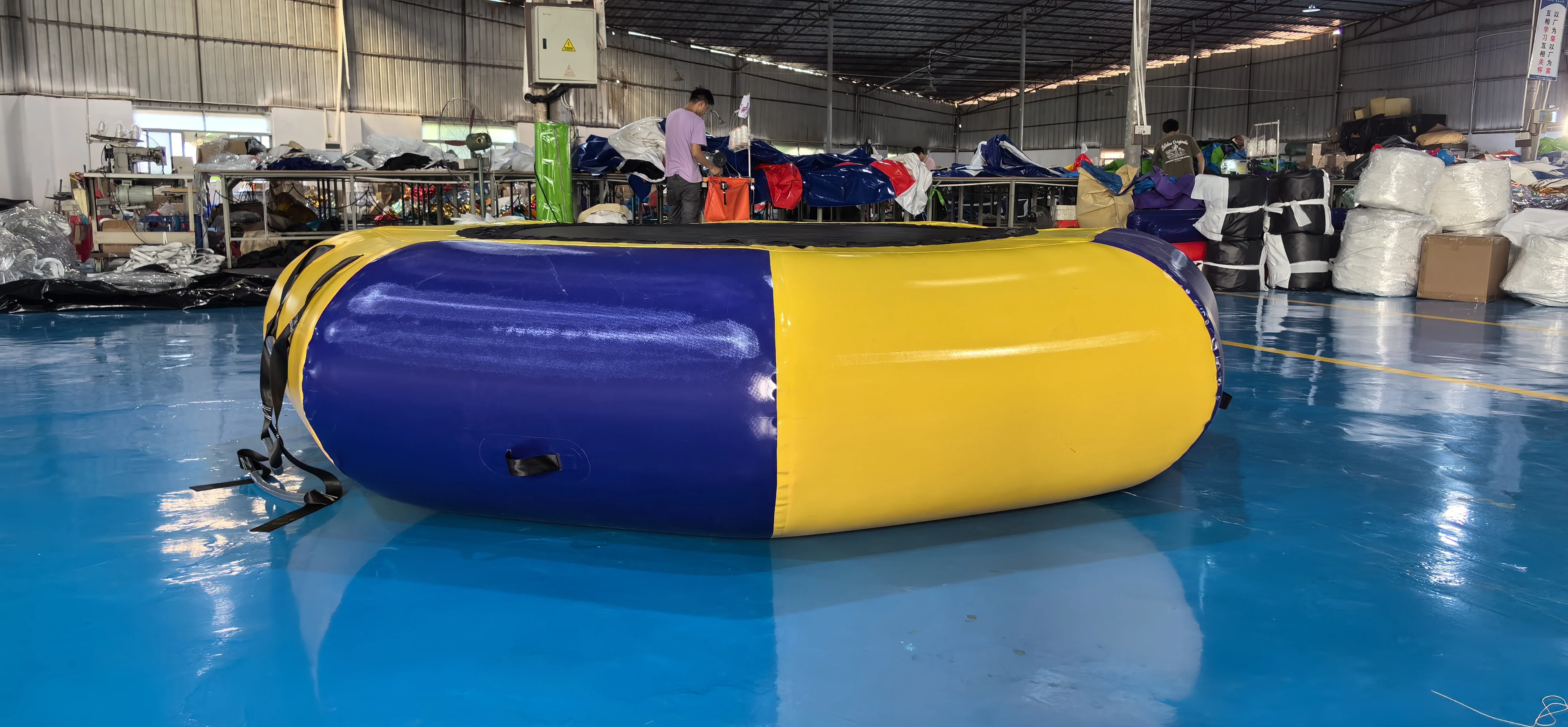Inflatable Water Bouncer Splash Padded Water Trampoline
