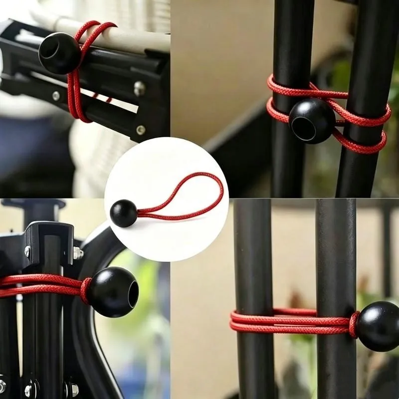 24 unidades de correas elásticas de 30 cm, alta elasticidad y resistencia para amarrar tiendas de campaña, multiusos, versátiles