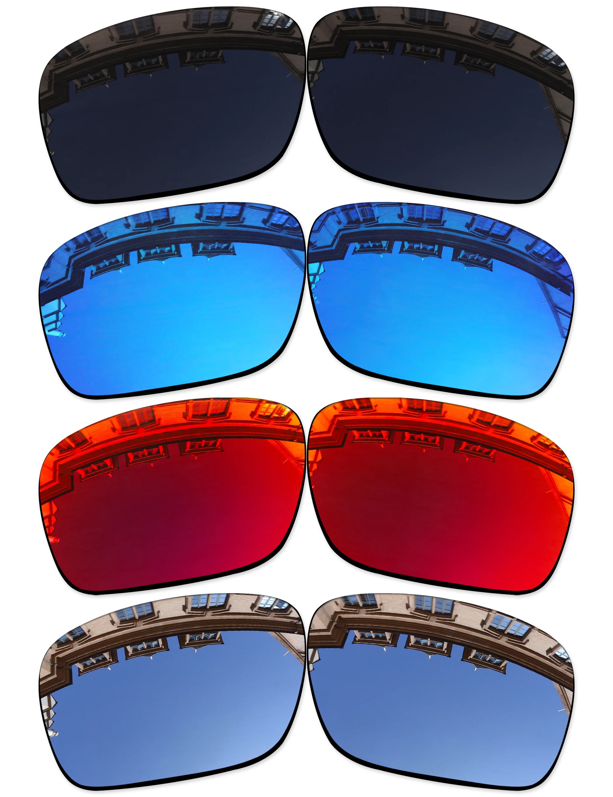 

Vonxyz 20+ Color Choices Polarized Replacement Lenses for-Oakley Sliver R OO9342 Frame