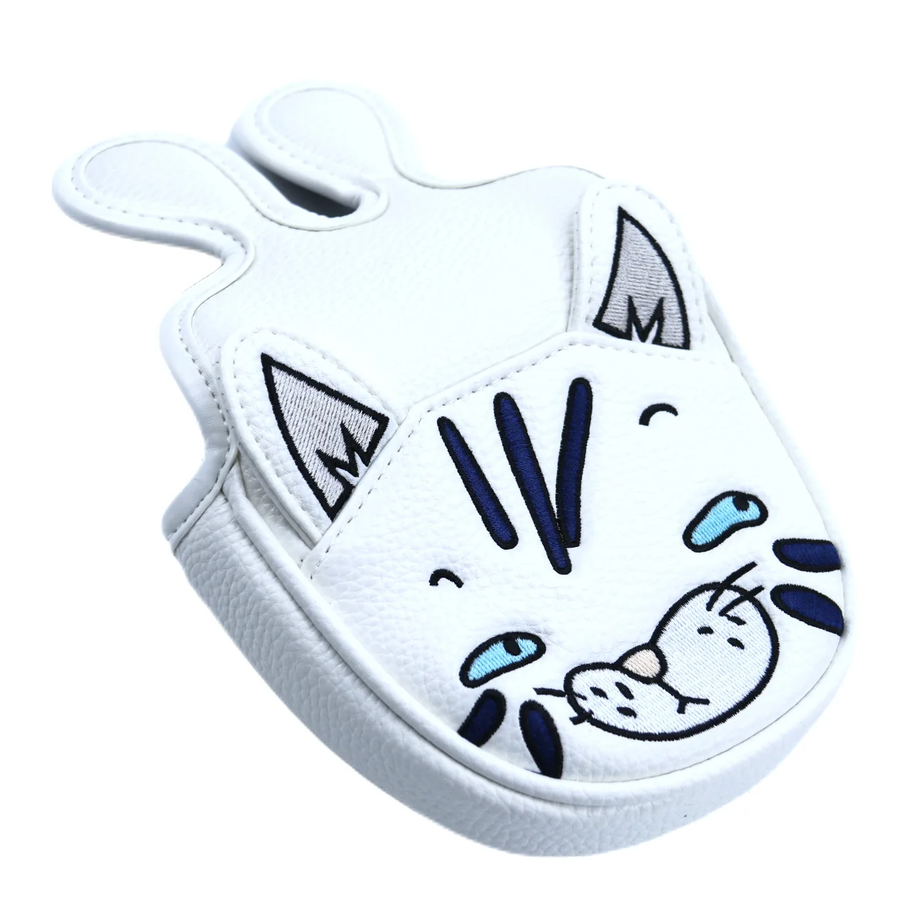 Golf Putter Head Cover Double Button Semi-circular Set Cat Golf Accessories Golf Club Cap Set TG020