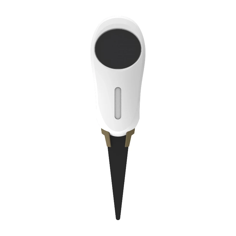 

Smart plant sensors monitor flower soil temperature and humidity