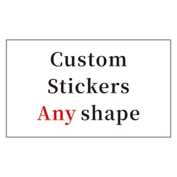 500 PCS Custom Oval Logo Stickers Waterproof Labels Transparent Design Your Own Stickers Customized Bottle Stickers