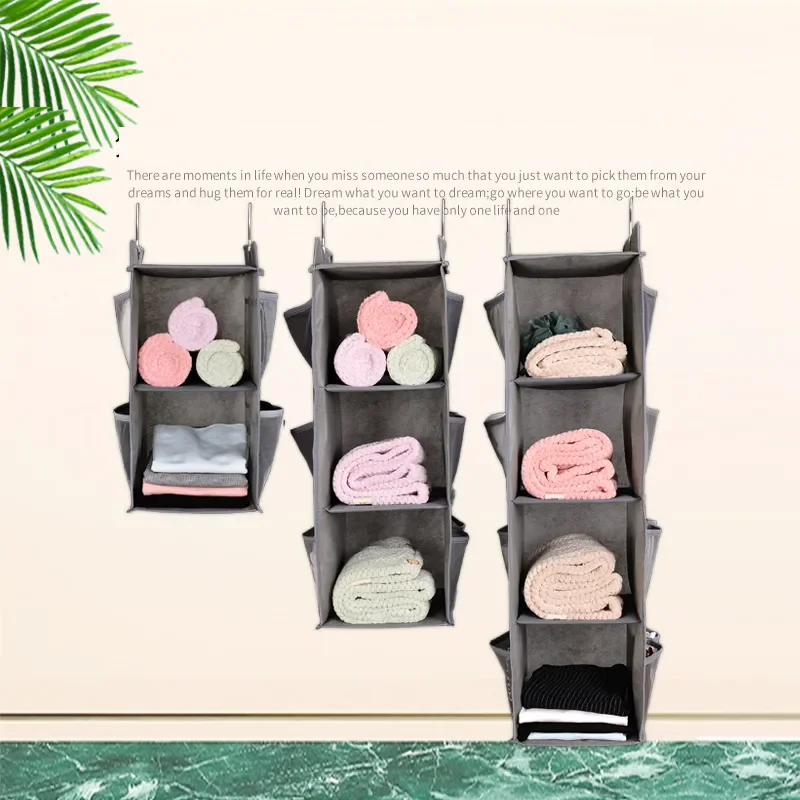 Non-woven Bra Underwear Socks Storage Bag Portable Sundries Organizing Bag Student Dormitory Clothes Storage Hanging Bag