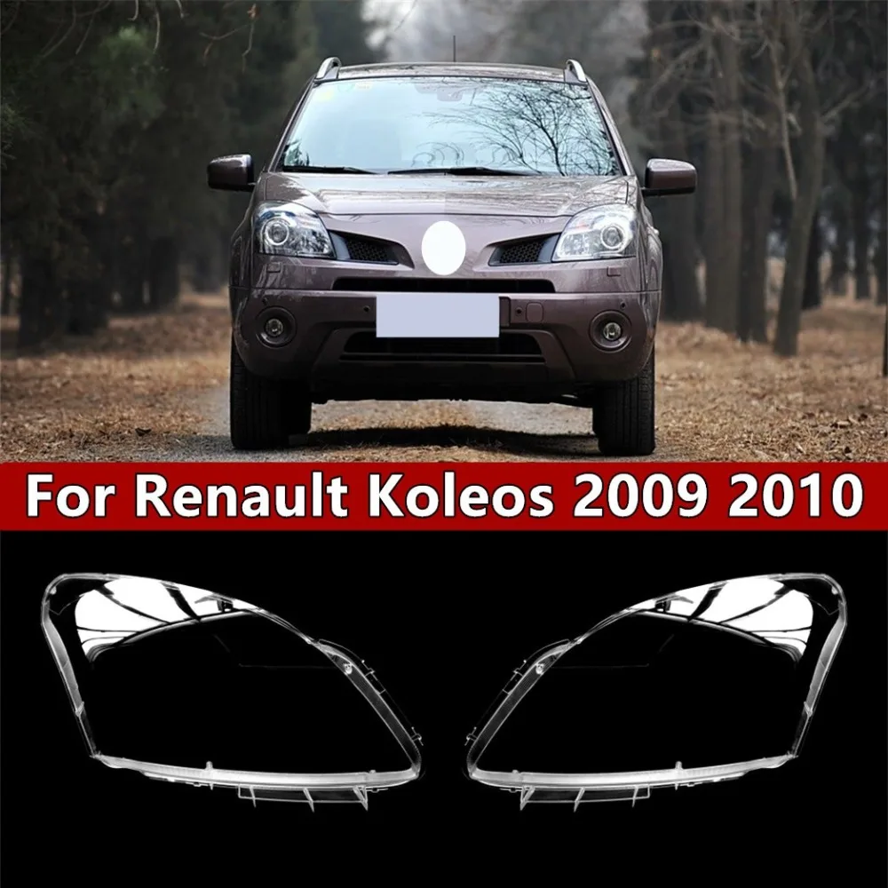 Image of Transparente Scheinwerferabdeckung für Renault Koleos 2008 2009 2010 – Auto-Linsen-Lampengehäuse