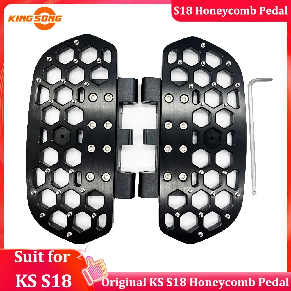 Original KingSong KS S18 Accessories KS S18 Honeycomb Pedal Spare Part for KingSong KS 18 Electric Wheel S18 EUC Honeycomb Pedal