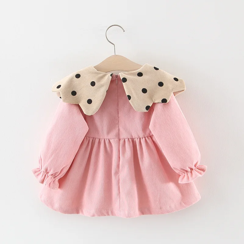 Newborn baby girls clothes spring outfits polka dot dress for toddler girls baby clothing 1st birthday party tutu dresses dress