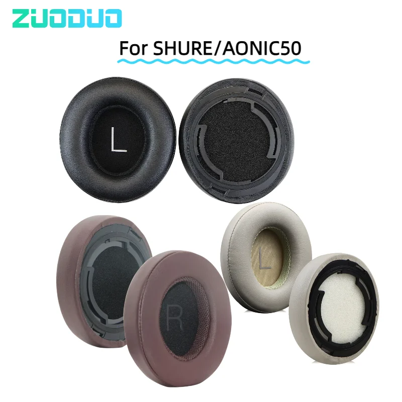 1 пара амбушюр для Shure AONIC 50, гарнитура с шумоподавлением, сменные наушники из пены с эффектом памяти, пенопластовые амбушюры, чехол 1 пара амбушюр для Shure AONIC 50, гарнитура с шумоподавлением, сменные наушники из пены с эффектом памяти, пенопластовые амбушюры, чехол