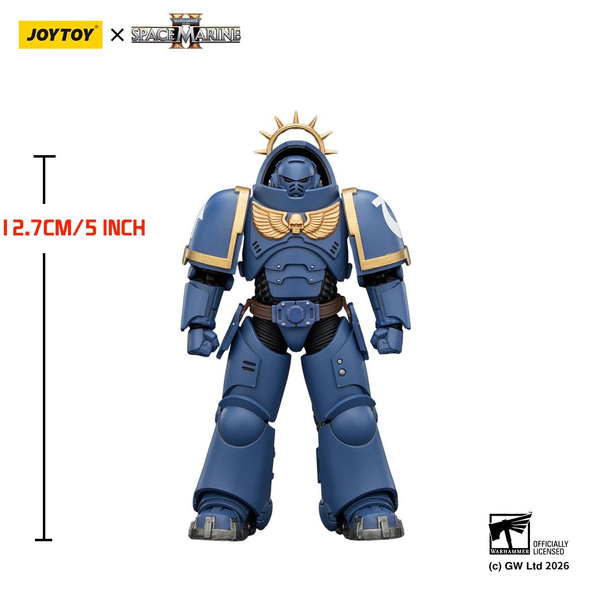 1:18 JOYTOY Warhammer 40K Premium Collectible Action Figure Exquisite Details Lifelike Facial Expressions Desktop Decor Fan Gift