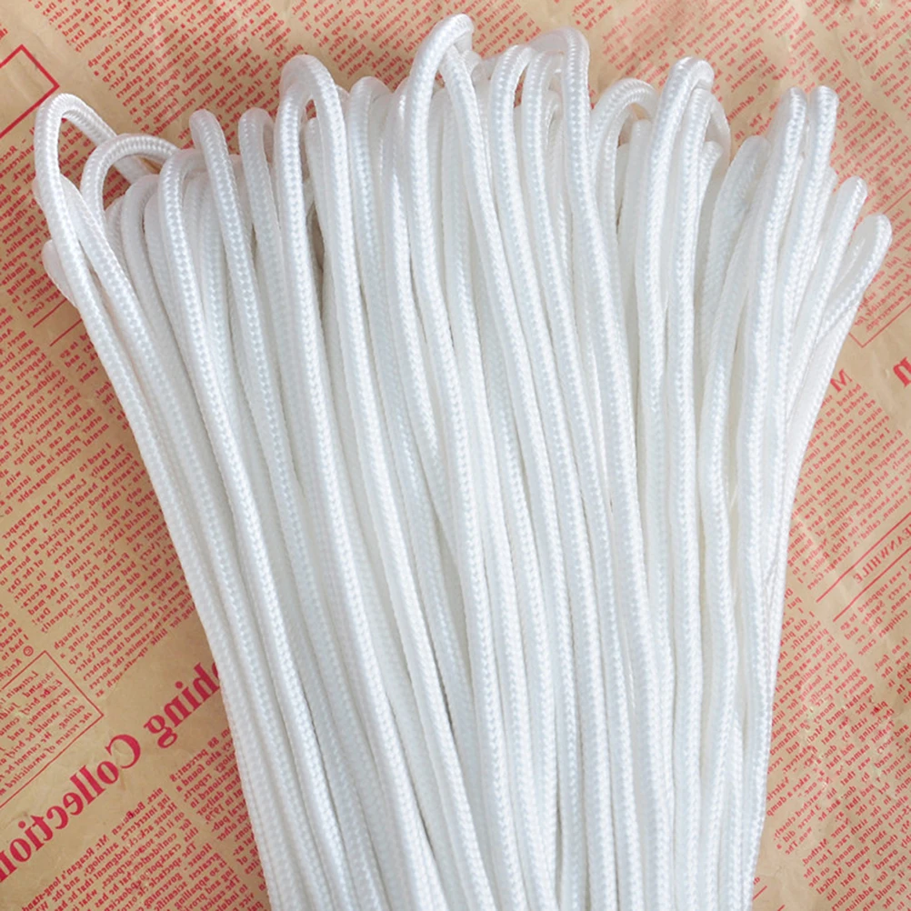

Thick High-Strength Braided Nylon Flag Halyard Rope Heavy Duty Uv Resistant Durable Polyester Rope For Clothes Line Boat Dock