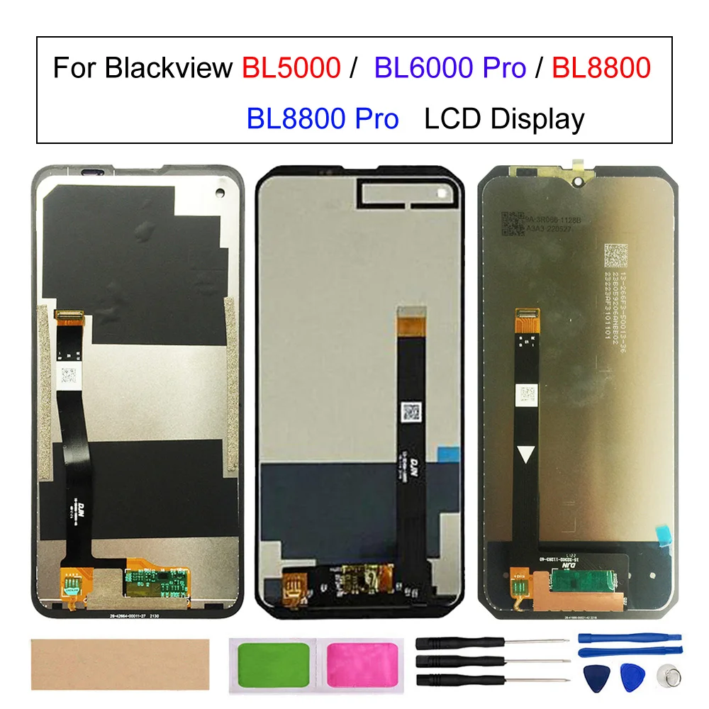 For Blackview BL8800 BL5000 BL6000 Pro LCD Display ,Phone Screen Replacement, Repair Parts