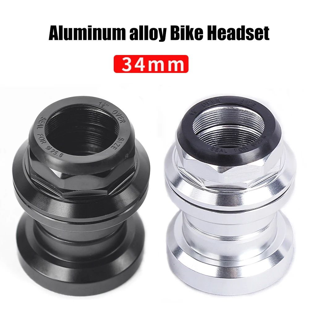 

34MM Bike Headset MTB Road Bike Headsets Threadless External Headsets Sealed Cartridge Bearings 1 1/8" Bike Cycling Parts