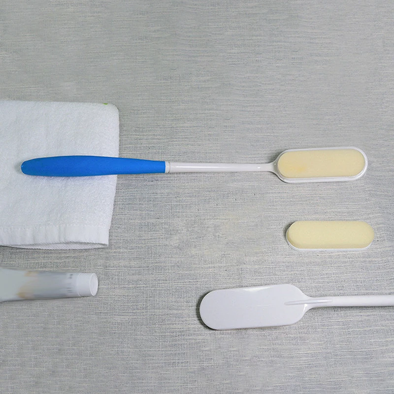 Aplikator Tabir Surya Lotion Multifungsi Profesional Rumah Pria Wanita Aplikator Belakang Sikat Gagang Panjang Portabel Nyaman