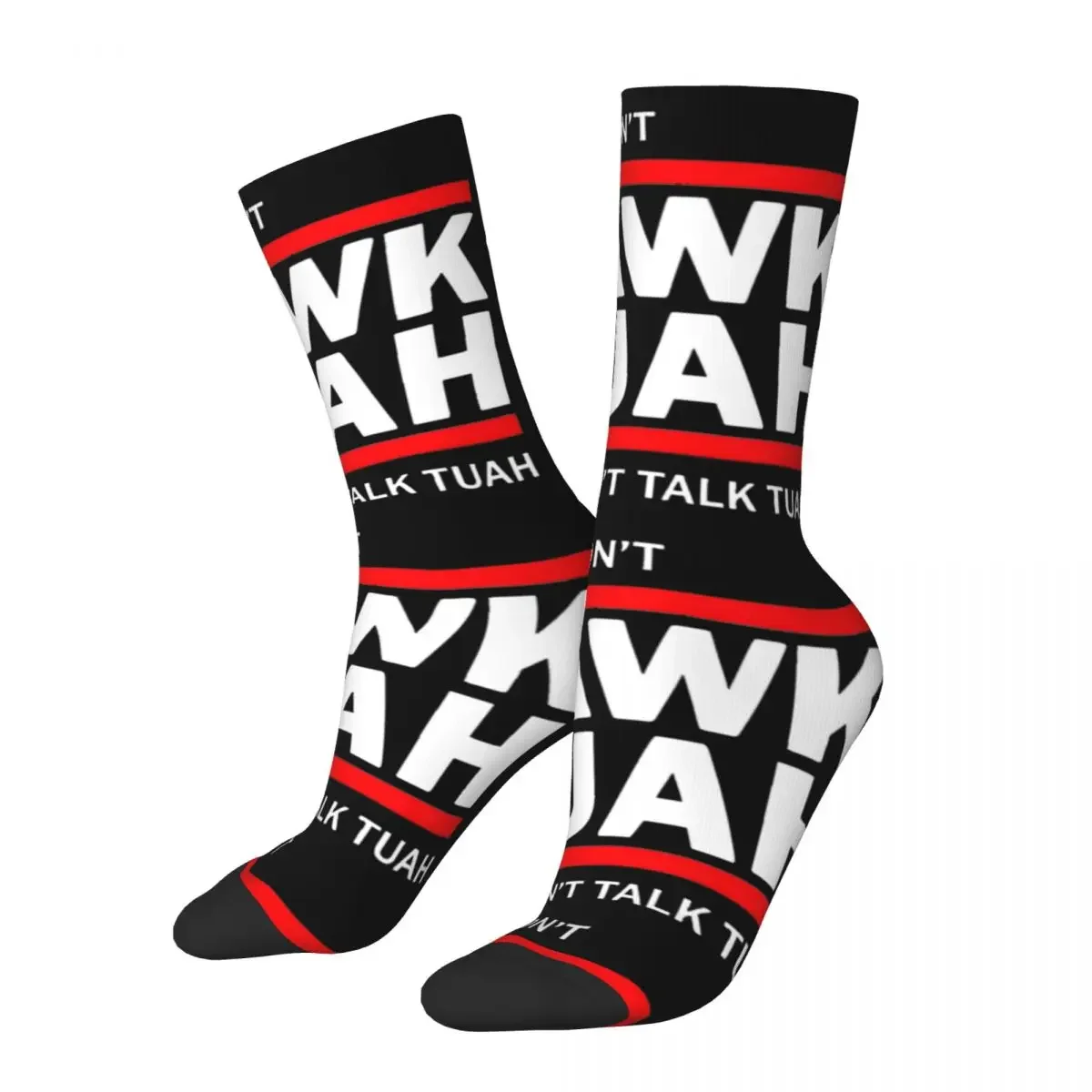 Autumn Winter Casual Unisex If She Don't Hawk TUAH I Don't Talk TUAH Socks Non-slip Sports Socks