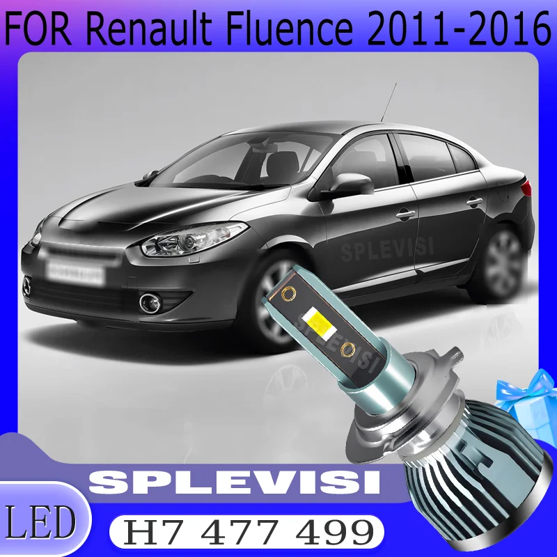 

Powerful Illumination Night Safety High-Quality LED Car Auto Headlight Bulbs For Renault Fluence 2011 2012 2013 2014 2015 2016