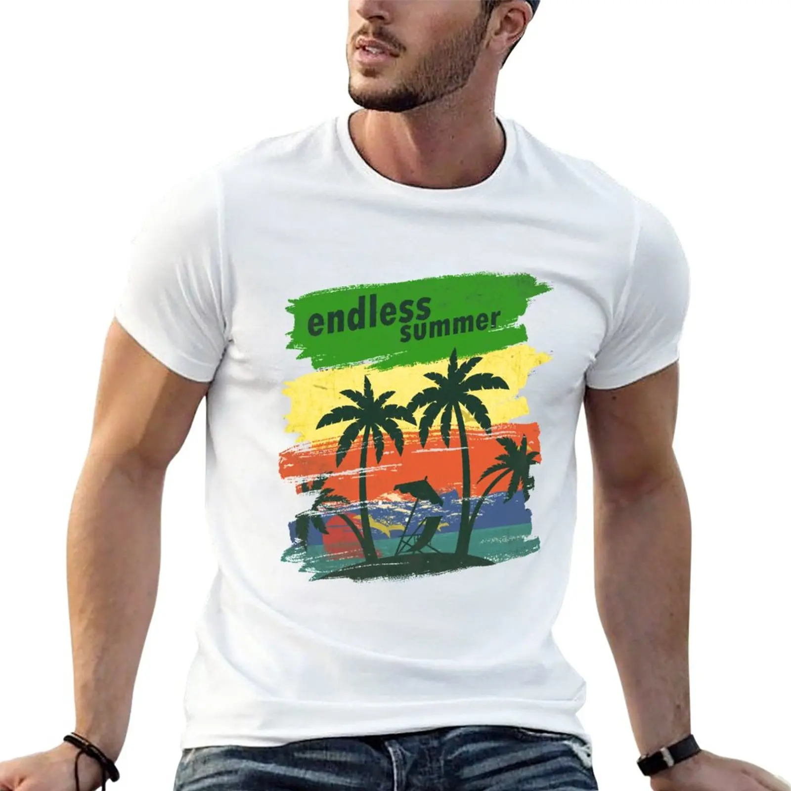 

Endless Summer T-Shirt kawaii clothes custom t shirts design your own mens t shirts casual stylish