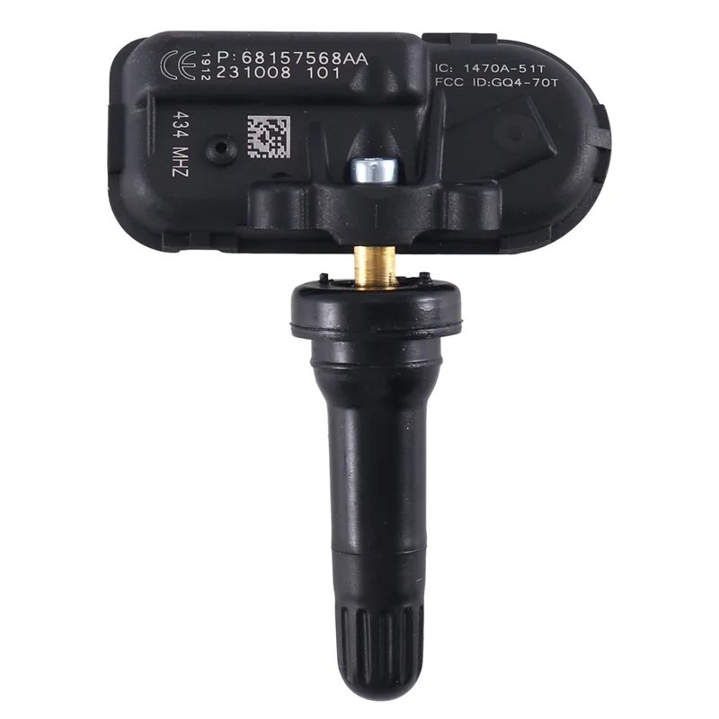 ウェル 4 個 Tpms 車のタイヤ空気圧監視センサージープダッジラム 1500 2500 2014-2018 68157568Aa