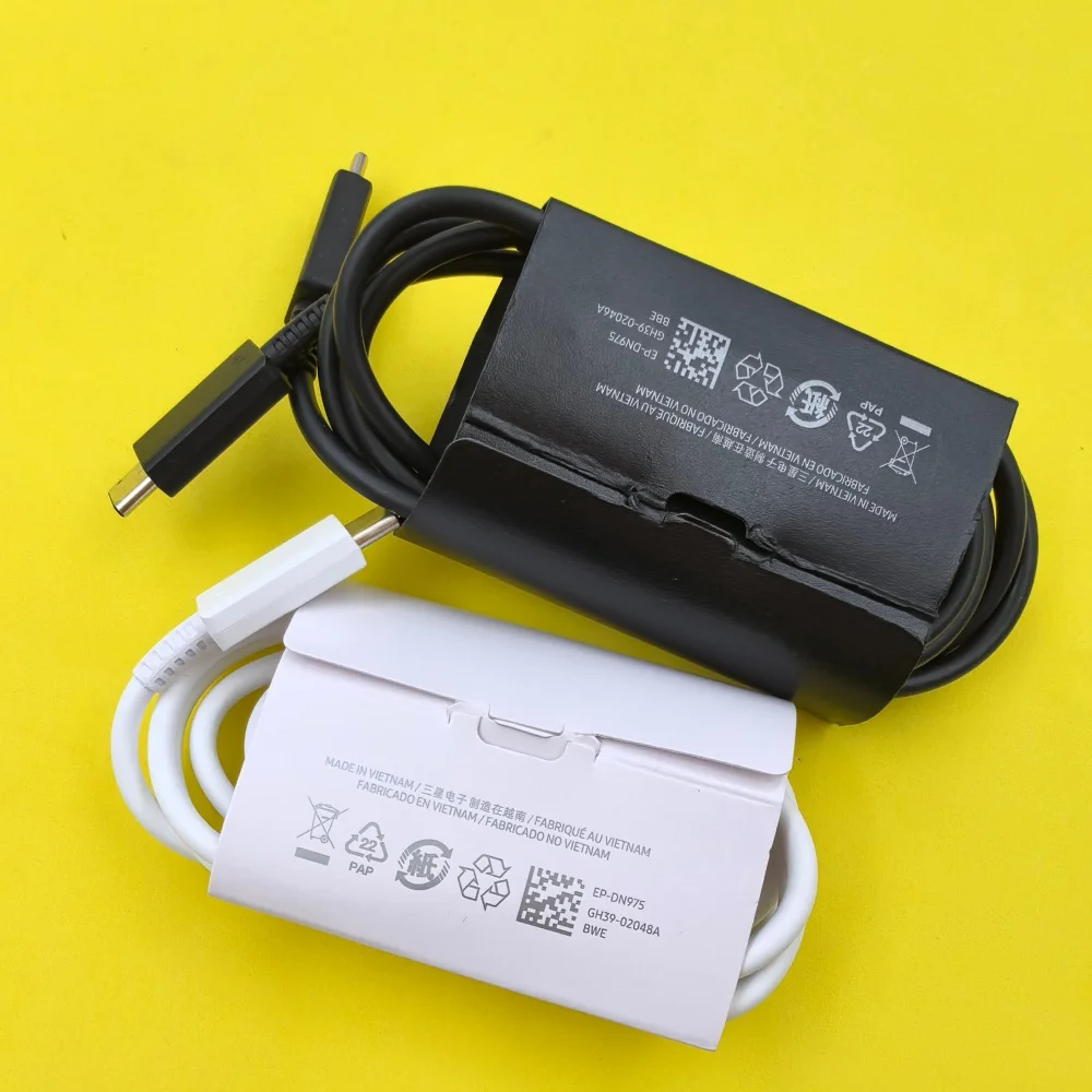 Samsung 45w US Plug Super Fast Charger Power Adapter 1/1.8M Type C Cable For Galaxy S26 S25 S24 S23 Ultra Z Flip Fold 7 6 5 A55 view 6