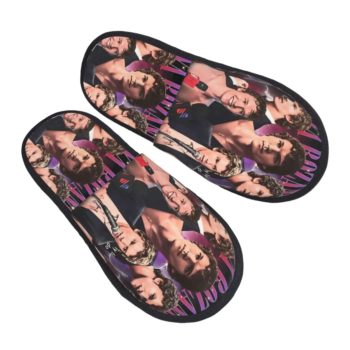 

Зимние домашние тапочки с подогревом Vitage Ilya, уютные домашние меховые тапочки, противоскользящие шлепанцы