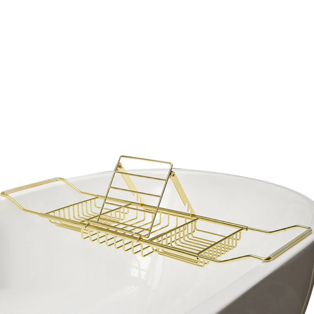 retractable-side-tray-bath-shelf-bath-shelf-acrylic-significant-other-bathroom-shelf-bath-bucket-holder