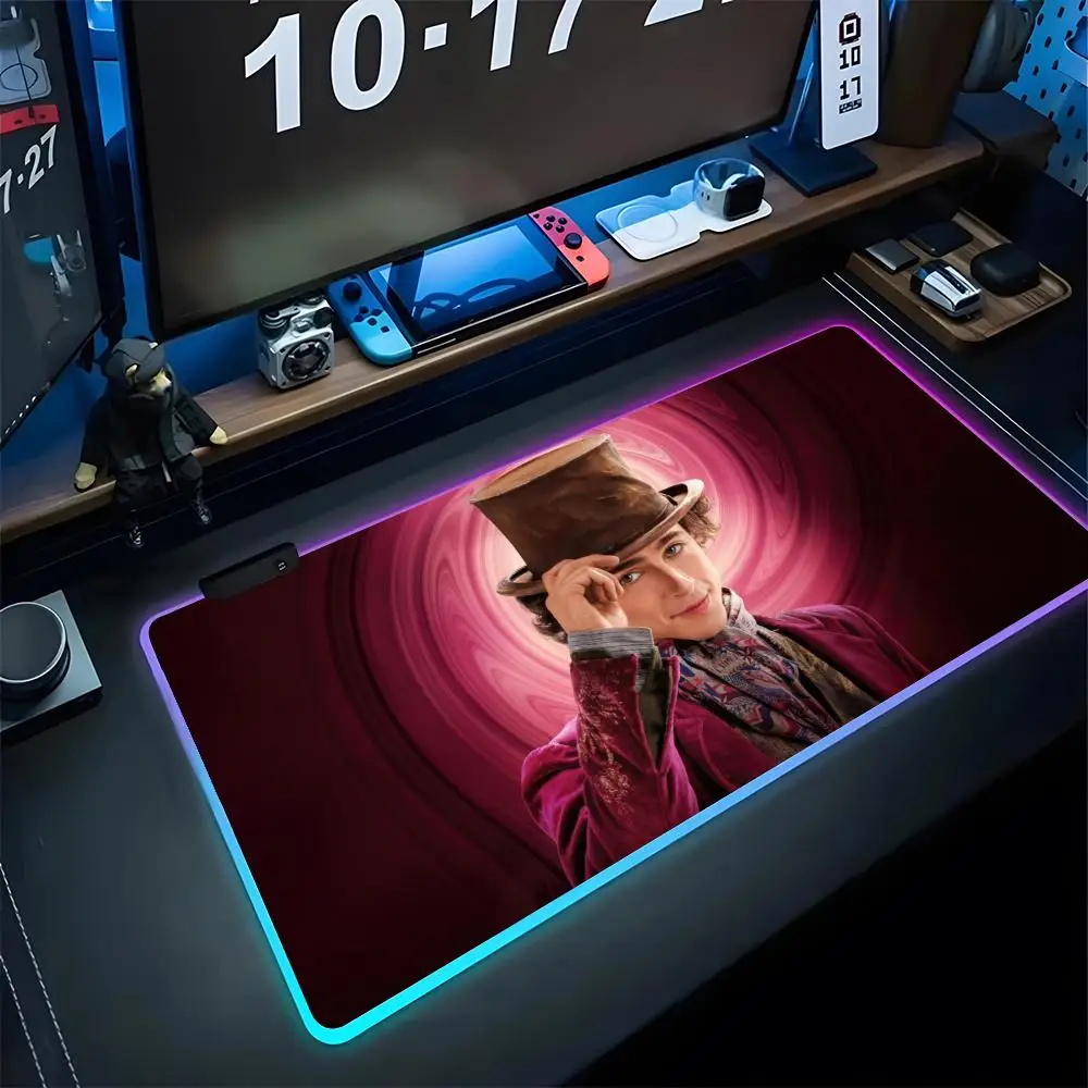 

Игровой коврик для мыши W-WONKAs, X 30 0, коврик для мыши, коврики для мыши, Настольный коврик для ПК, RGB клавиатура, милый коврик XXL