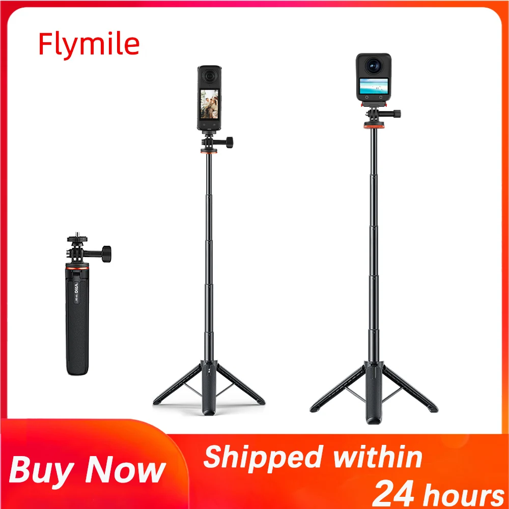 �y�Z�[�����zSelfie Stick �O�r Insta360 X5/Ace Pro 2/DJI Action 4 5 Pro/Osmo 360�p�A���@�\�B�e���b�h���OVlog�A�N�Z�T���[