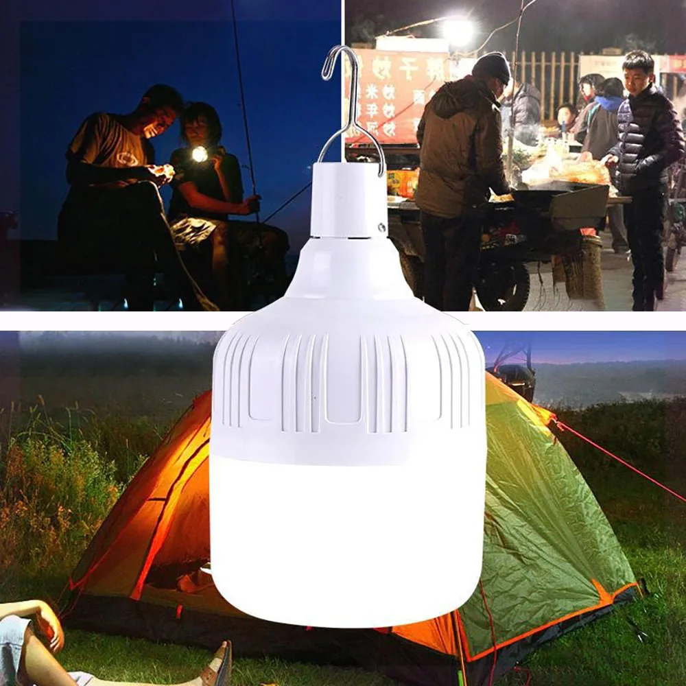 MOSLIGHTING Portable Camping Light Rechargeable lamp Led Night Light Lantern Emergency Bulb High Power Tents Lighting Flashlight