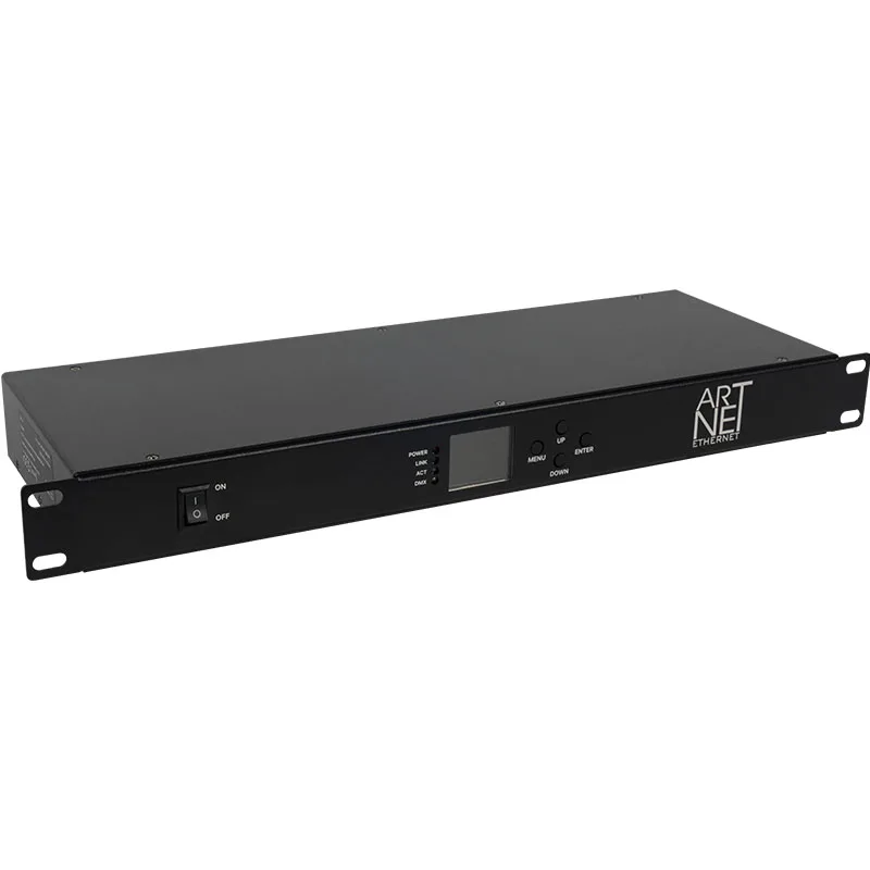 8 Port DMX512 Ethernet to DMX Bidirectional Converter And DMX Amplifier for Stage Lighting DJ Disco KTV Concert Console System