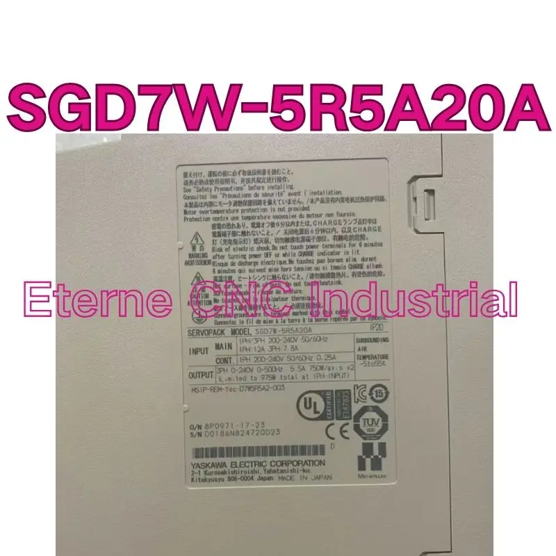 New servo drive SGD7W-5R5A20A for fast shipping