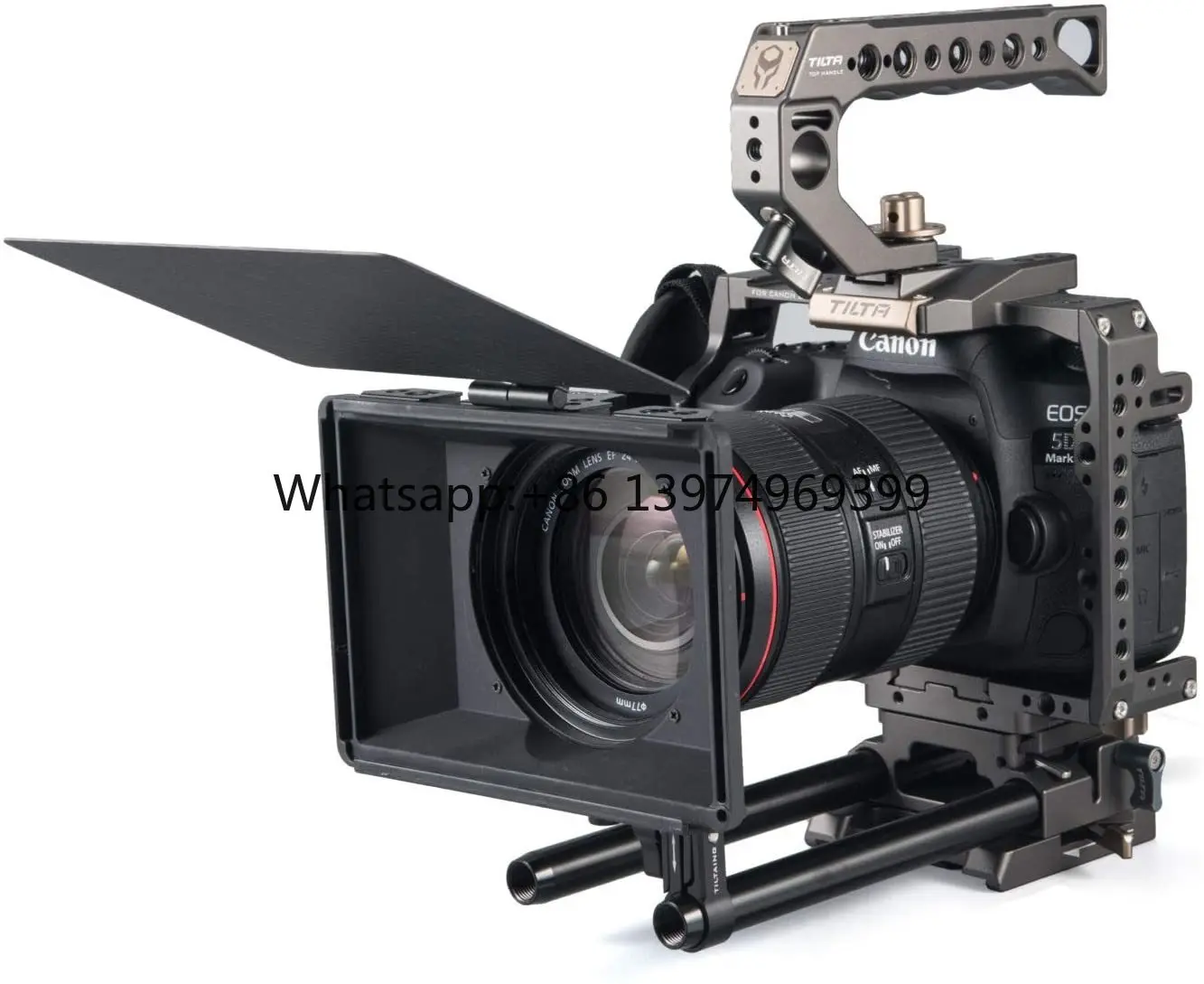MB-T15 Mini Matte Box Can Be Anti-Collision and Anti-Glare for SLR Mirrorless Cameras Matte Box Dslr