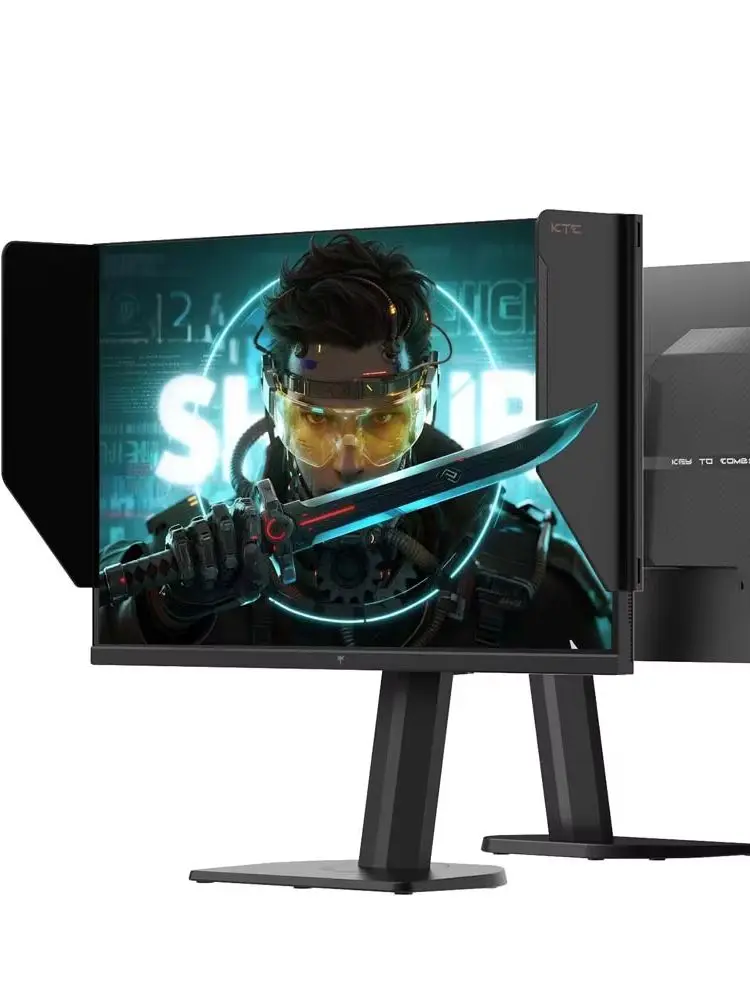 KTC H27E8 27-Zoll QHD Fast IPS Gaming-Monitor 240Hz Übertaktung 275Hz 1ms MPRT HDR400 100% sRGB 123% Adobe RGB FreeSync G-Sync Kompatibel Ergonomischer Standfuß Höhenverstellbar Schwenkbar Neigbar