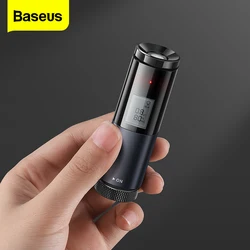 Baseus-デジタルアルコールテスター,LED,USB,充電式,通気性,高感度センサー,赤色