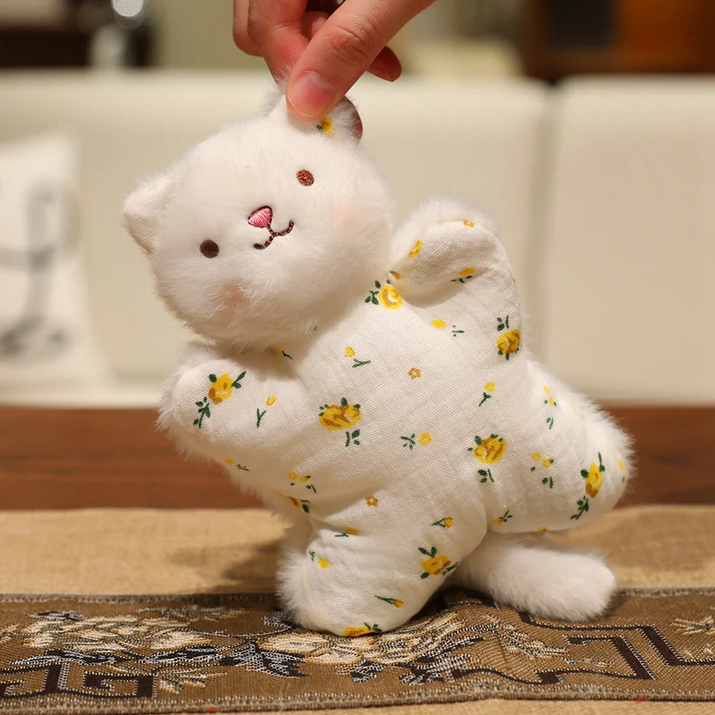 Crianças animais acalmar bonecas bebê dedo de pelúcia descomprimir boneca crianças mão fantoches de dedo brinquedo auxiliares de ensino meninos meninas