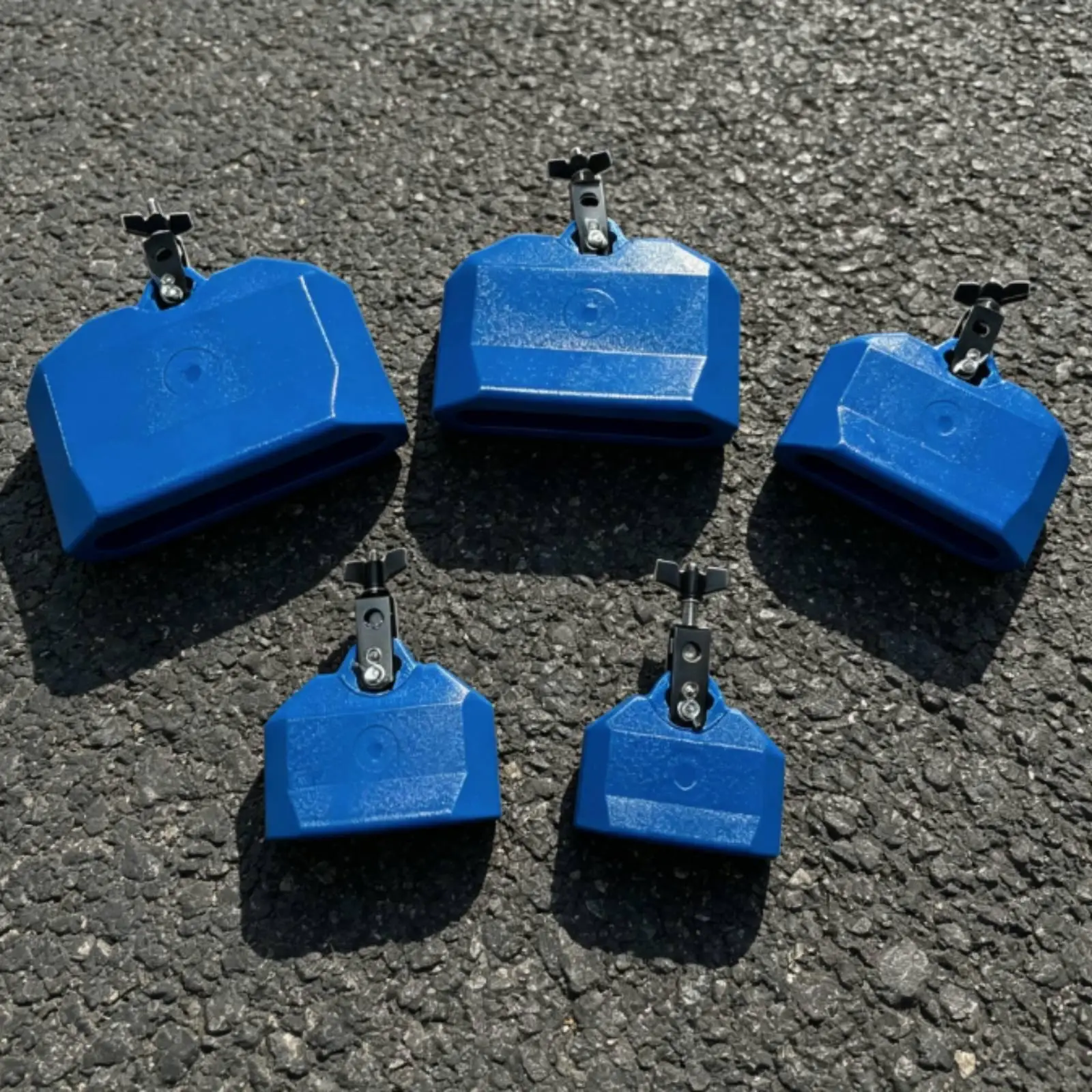 Professional Percussion Block Plastic Drum Parts High Low Pitch Wood Block Mounting Bracket for Drum Equipment or Stand