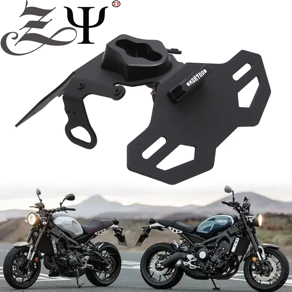 

Motorcycle For Yamaha XSR900 XSR 900 2015-2021 License Plate Holder Fender Eliminator Registration Bracket