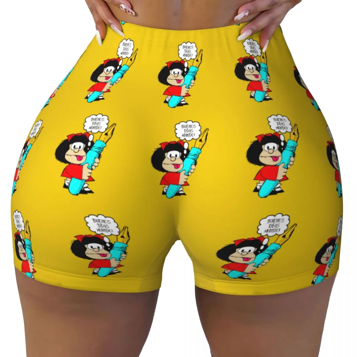 

Custom Gym Running Volleyball Shorts Women Workout Yoga Shorts