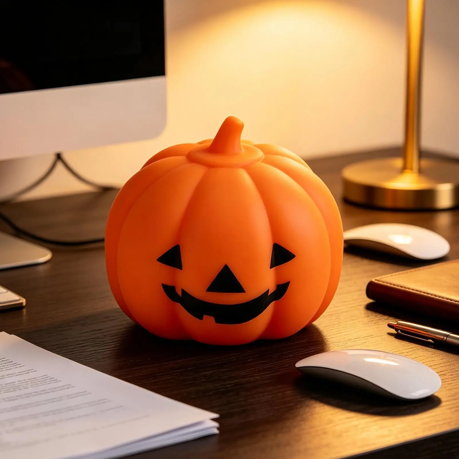 ピンチトイ-4インチ-ソフトでべたつかないハロウィンパンプキン-フィジェットトイ-女性-男性-大人向け-グッディバッグフィラー-ストッキングスタッファー-ホーム用