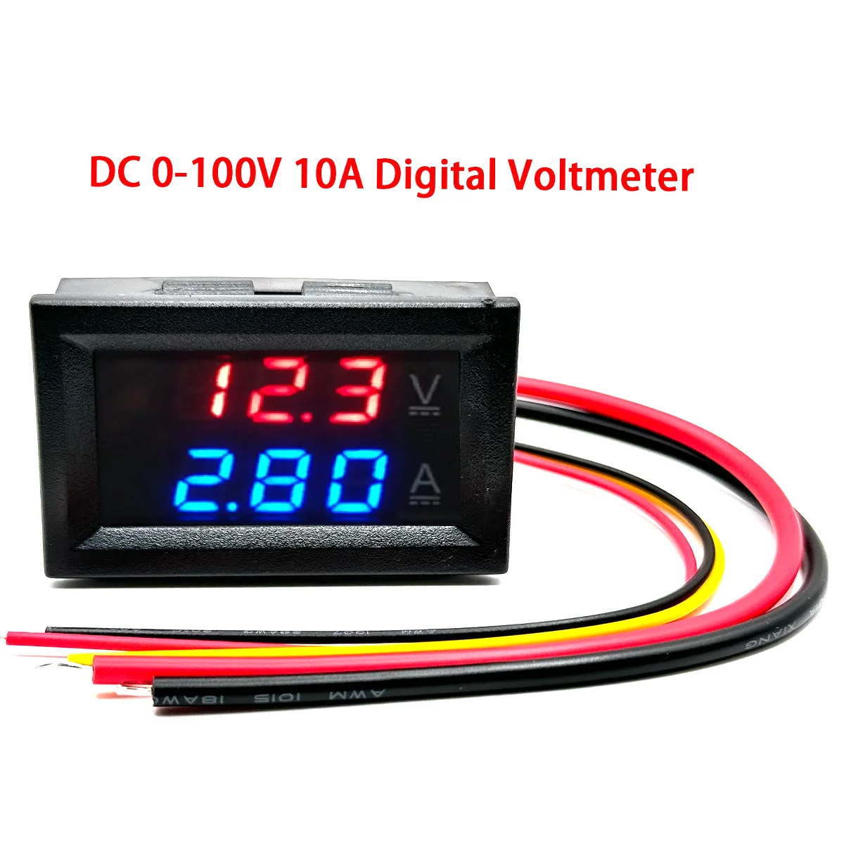 LED Display Module DSN-VC288 DC 100V 10A Voltmeter Ammeter LED Amp Dual Digital Volt Meter Gauge Voltage Current Home Use Tool