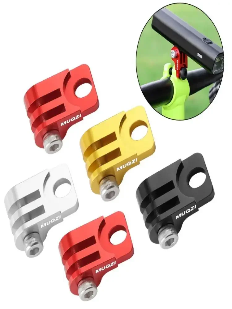 AliExpress Aluminium Alloy Bicycle Front Light Holder Lamp Bracket Adjustable Bike Front Light Bracket Modification Adapter