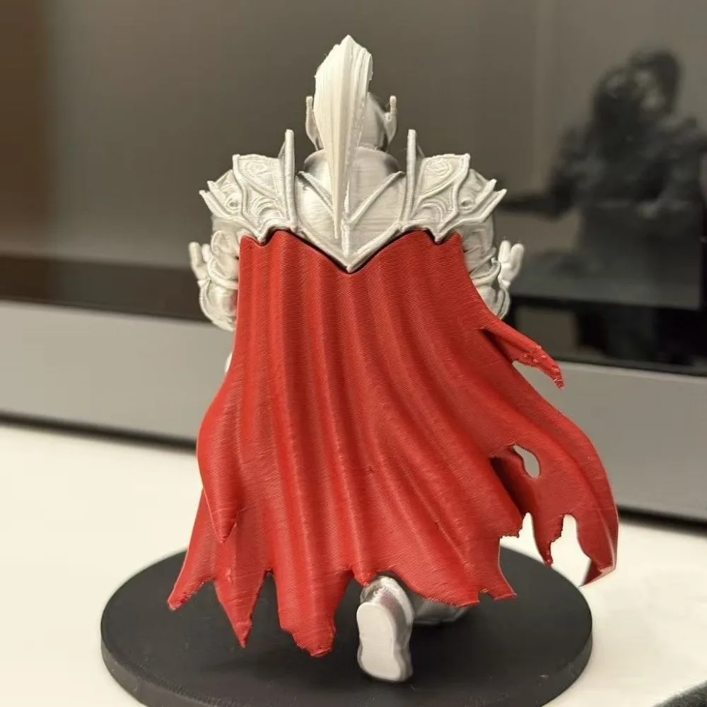 3D Printed Knight Pen Holder Unique Plastic Warrior Desk Organizer Multi-functional Creative Pen Stand Birthday Gift