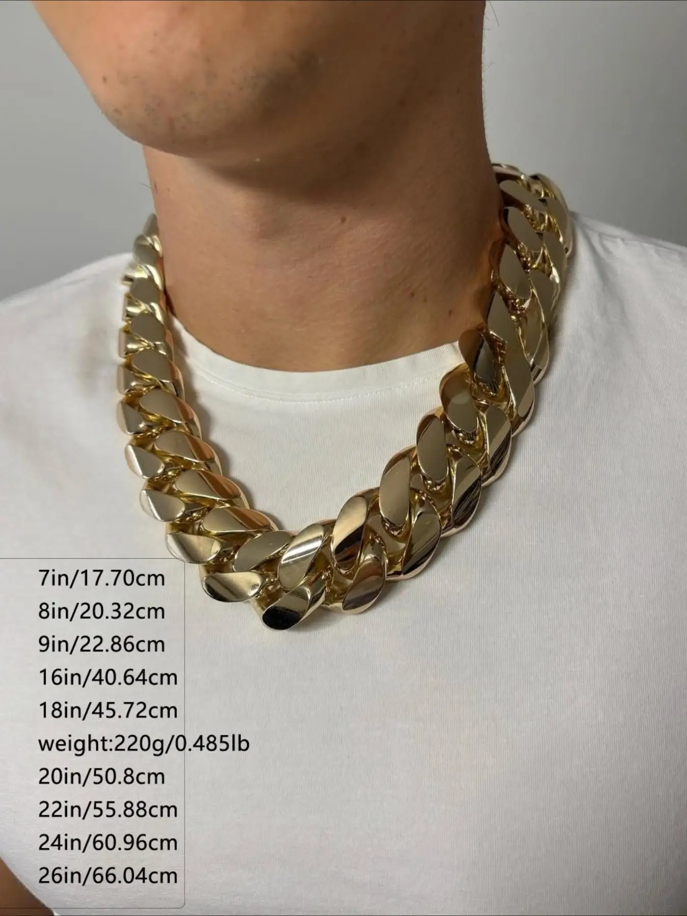 22Mm Uniform Electroplating,high-quality Color and Texture,the First Choice for Hip-hop Trend Lovers,Halloween Thanksgiving Gift