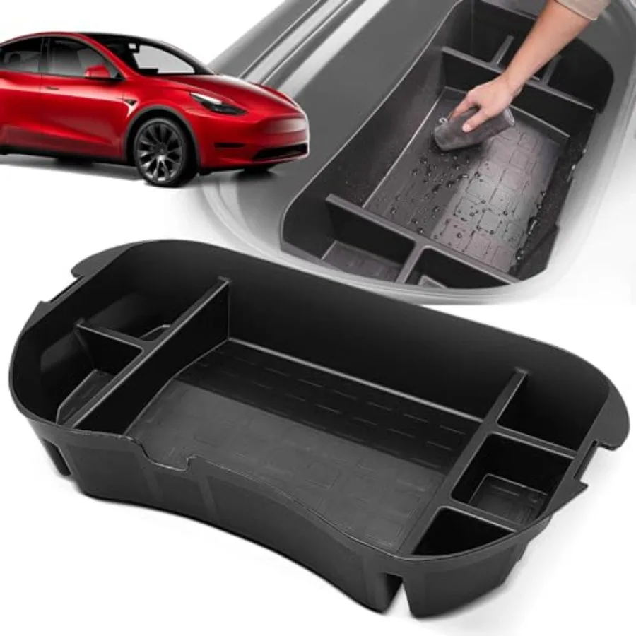 

Органайзер для переднего багажника, совместимый с Tesla Model 3 2017 2018 2019 2020, аксессуары, водонепроницаемые контейнеры для хранения в багажнике, органайзер Fro