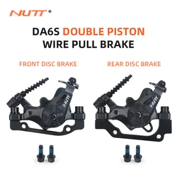 NUTT MTB Brakes Mountain Bike Dual Piston Drive Disc Brake Caliper Bicycle Brake 160mm Rotor Bicycle Parts