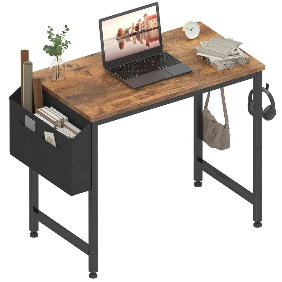 

Простой современный маленький стол 15.75"D x 31.5"W x 29.5"H, 32 дюйма, для учебы и письма, для девочек, для спальни