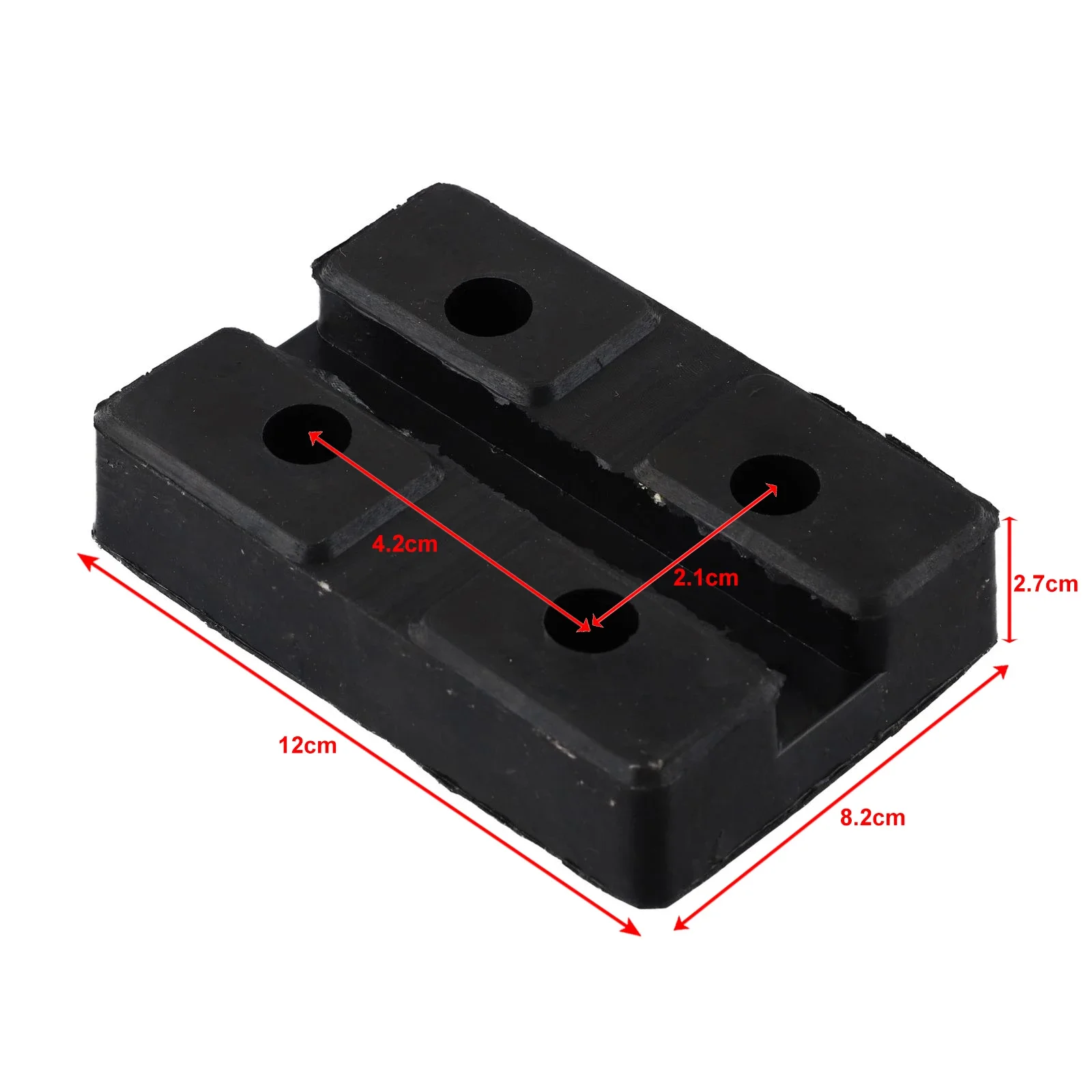 

Professional Grade Rubber Support Pad for Two Post Car Lifts Essential Tool to Protect Vehicle Railing and Chassis