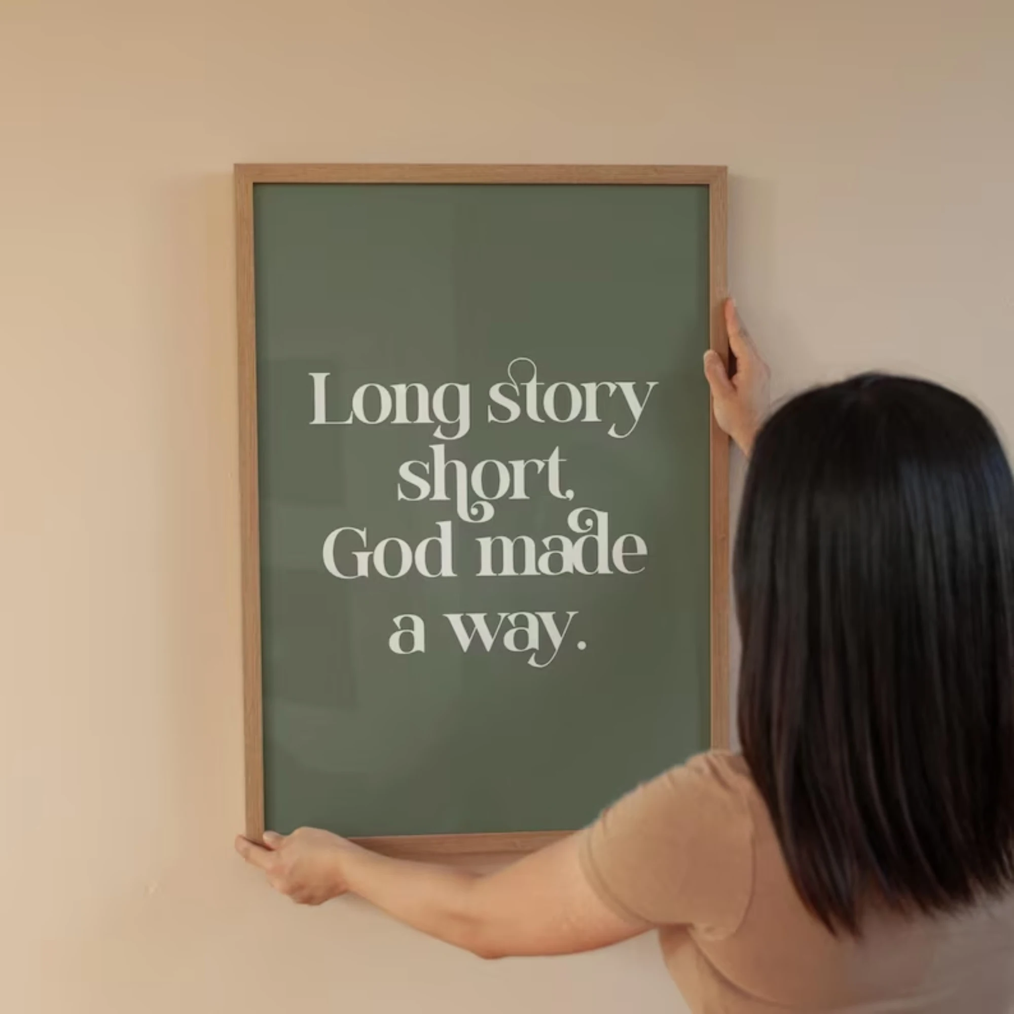 Long Story Short God Made A Wa - Interior Design Living Room review and price